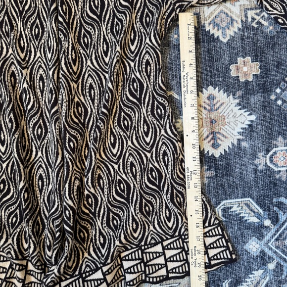 MOTH Anthropologie The Eyes Have It Brown And Cream Open Knit Cardigan Size M - Picture 8 of 10